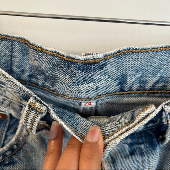 Levi’s Wedgie Straight Jeans size 24 - Picture 7 of 11